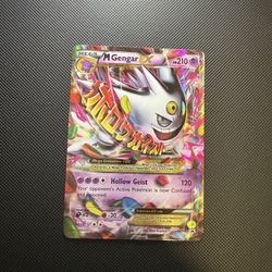 M Gengar EX Shiny Promo xy166 NM Pokemon