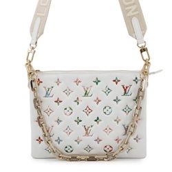 Louis Vuitton Monogram Canvas White Shoulder Bags