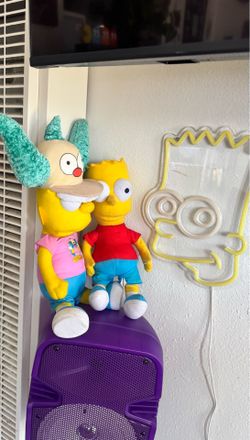 Simpsons Collectibles (BART Dolls & BART Light)