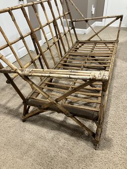 bamboo couch, pickup only