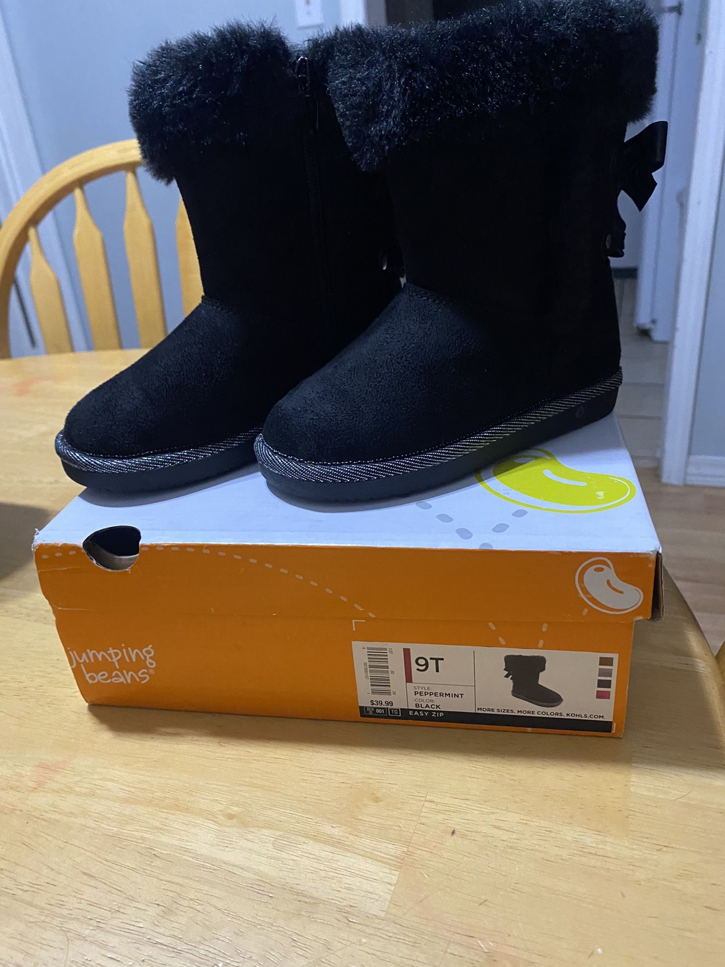 Jumping Beans, Peppermint Style Black. “Size  9T”  Basically Brand New Only Worn 2 Times. 