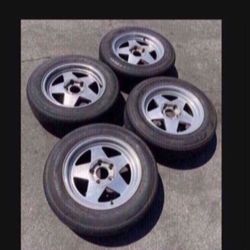 4 X 205/65r16 5x4.72 5x120 Bmw Rims Wheels Tires!!!!!!!!!!!