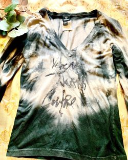 Versace vintage tie dye shirt