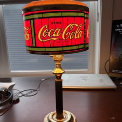 Vintage Coca Cola Lamp 