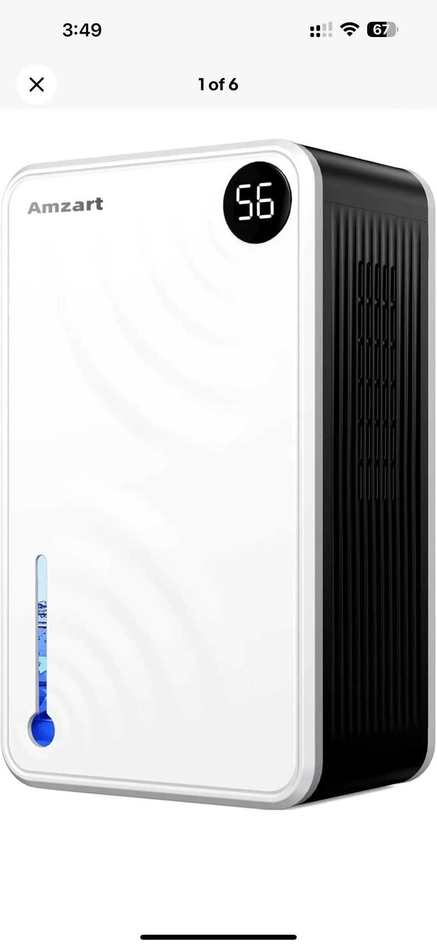 Dehumidifier (980 Sq.Ft), 118 Oz Dehumidifier for Home for Basement, Timing Sett