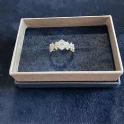 1 Carat Tiara Diamond Ring 18k Size 5.5