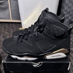 Jordan Retro 6 Black Gold