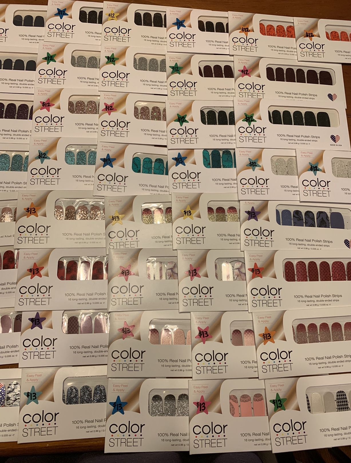 Color Street Nail strips. Shop my personal inventory or online at picture it nailz . com