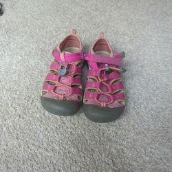 Pink Keen Sandals Kids Size 12