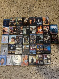 50+ DVD and Blu-ray movies