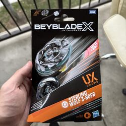 Sterling Wolf 3-80FB (Silver Wolf 3-80FB) HASBRO Beyblade x