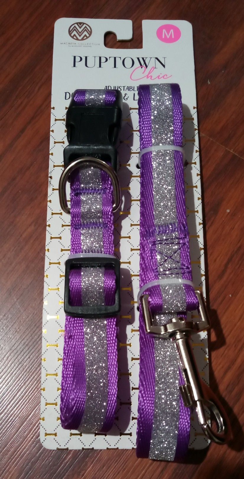 Puptown Chic Collar and Leash