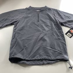 Rawlings Baseball Batting Jacket Softball Gray Youth Large