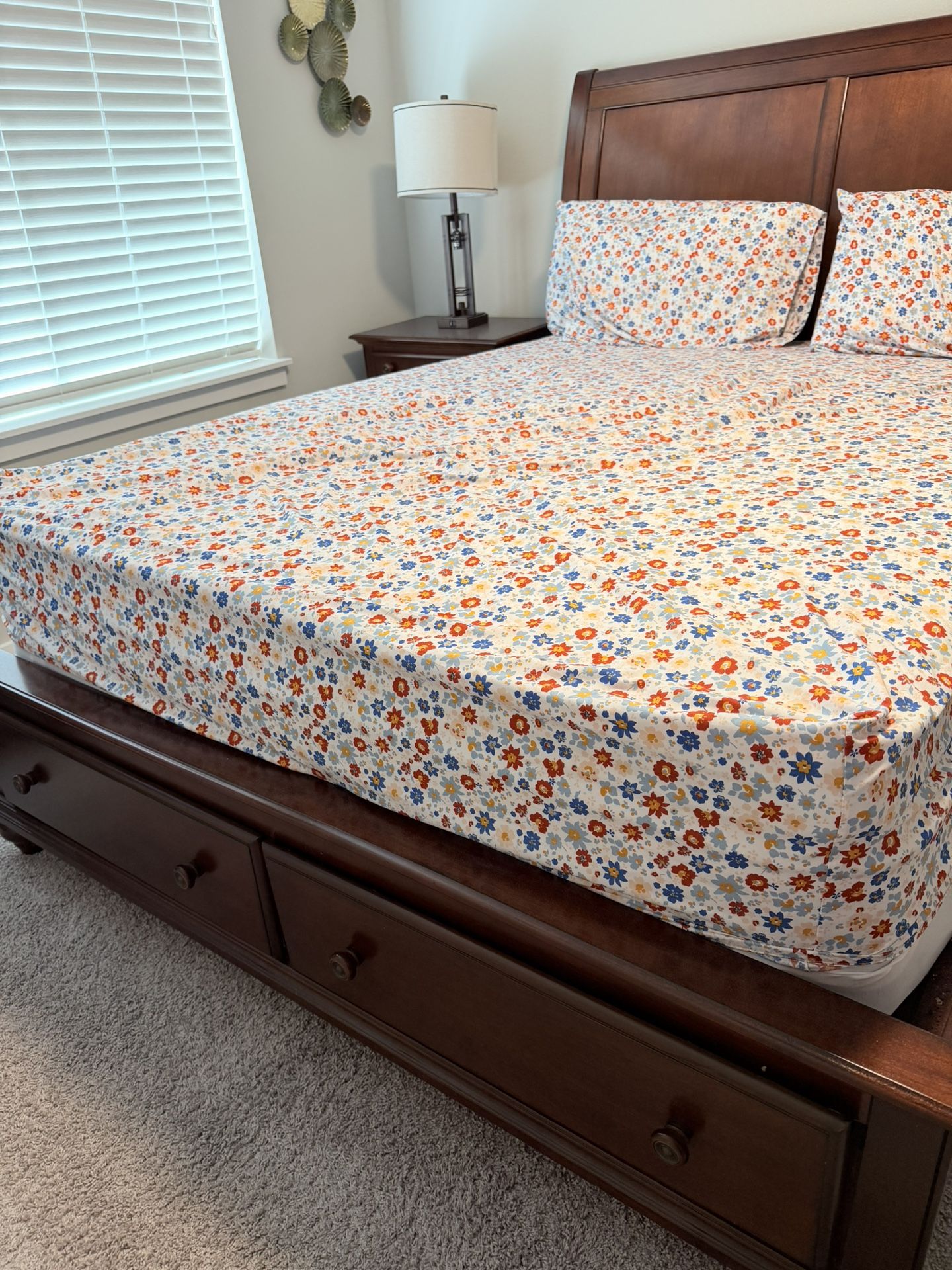Queen Bedroom Set Solid Wood