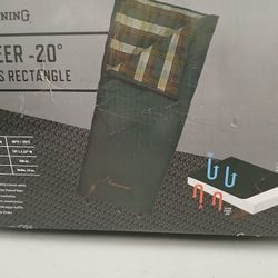 Browning Pioneer -20° Canvas Rectangular Sleeping Bag