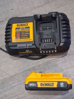 DeWalt 20V Battery and Charger Bundle