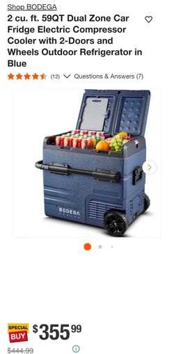 Dual Zone Car Refrigerator