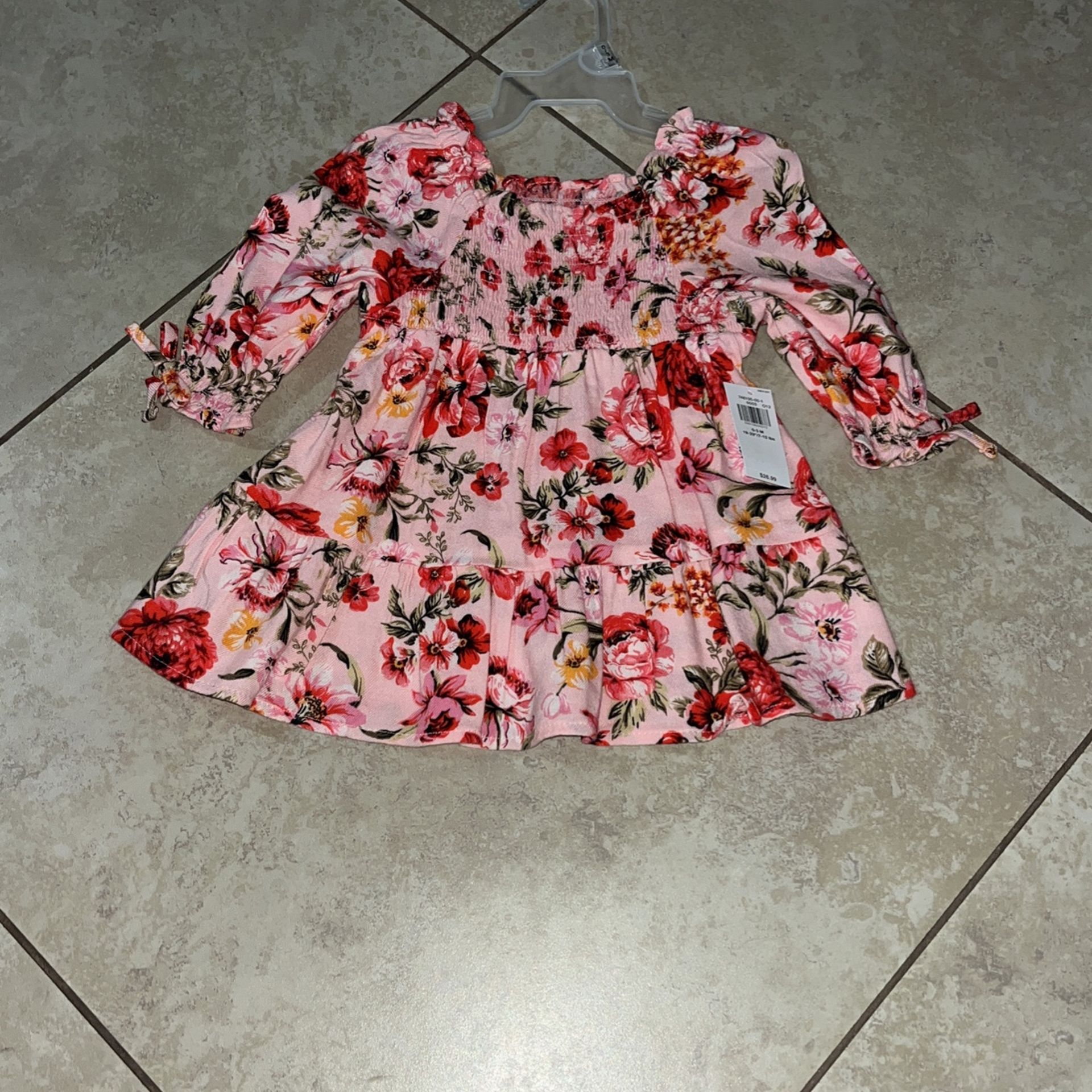 Old Navy Baby Girl’s Flower Dress, Size 0-3 Months 