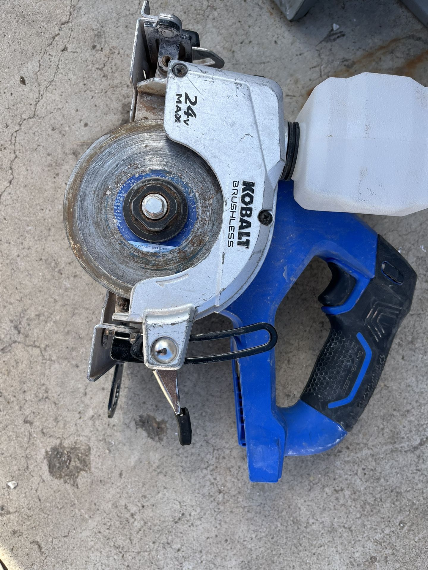 Kobalt Cordless Wet Saw 4 1/2 Works Great
