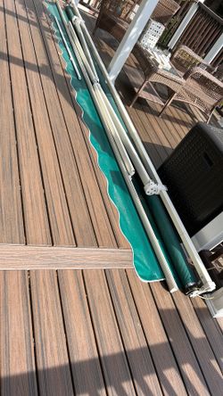 SunSetter retractable motorized awning