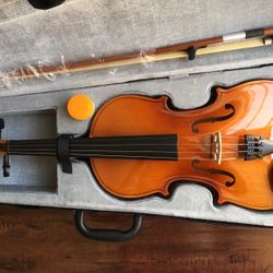 New Violin With Case Bow 