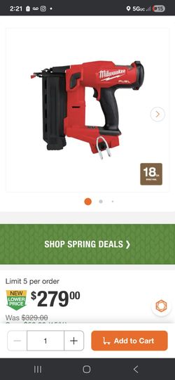 Milwaukee staple gun