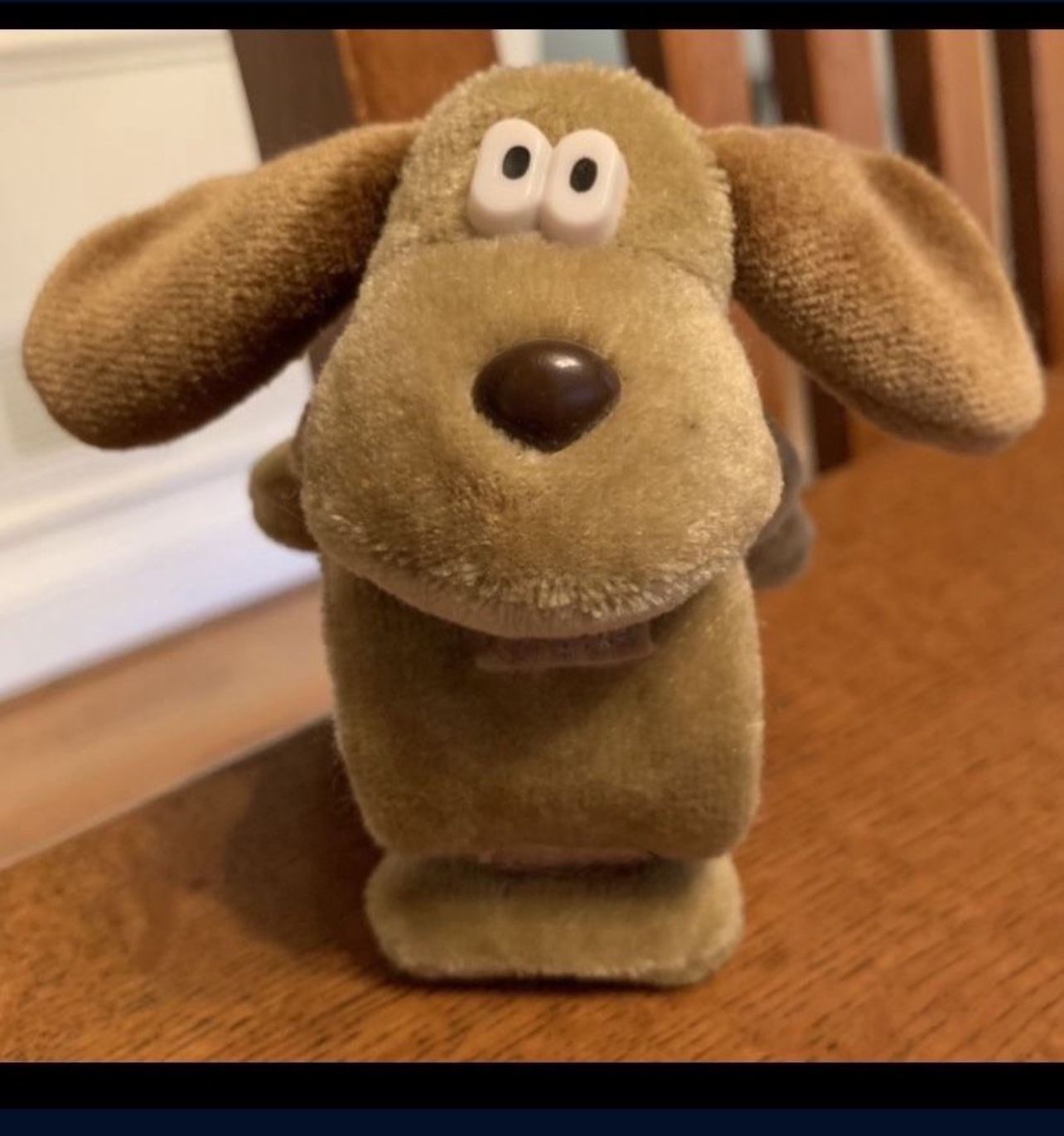 1980s Watch Dog Plush Wristlet