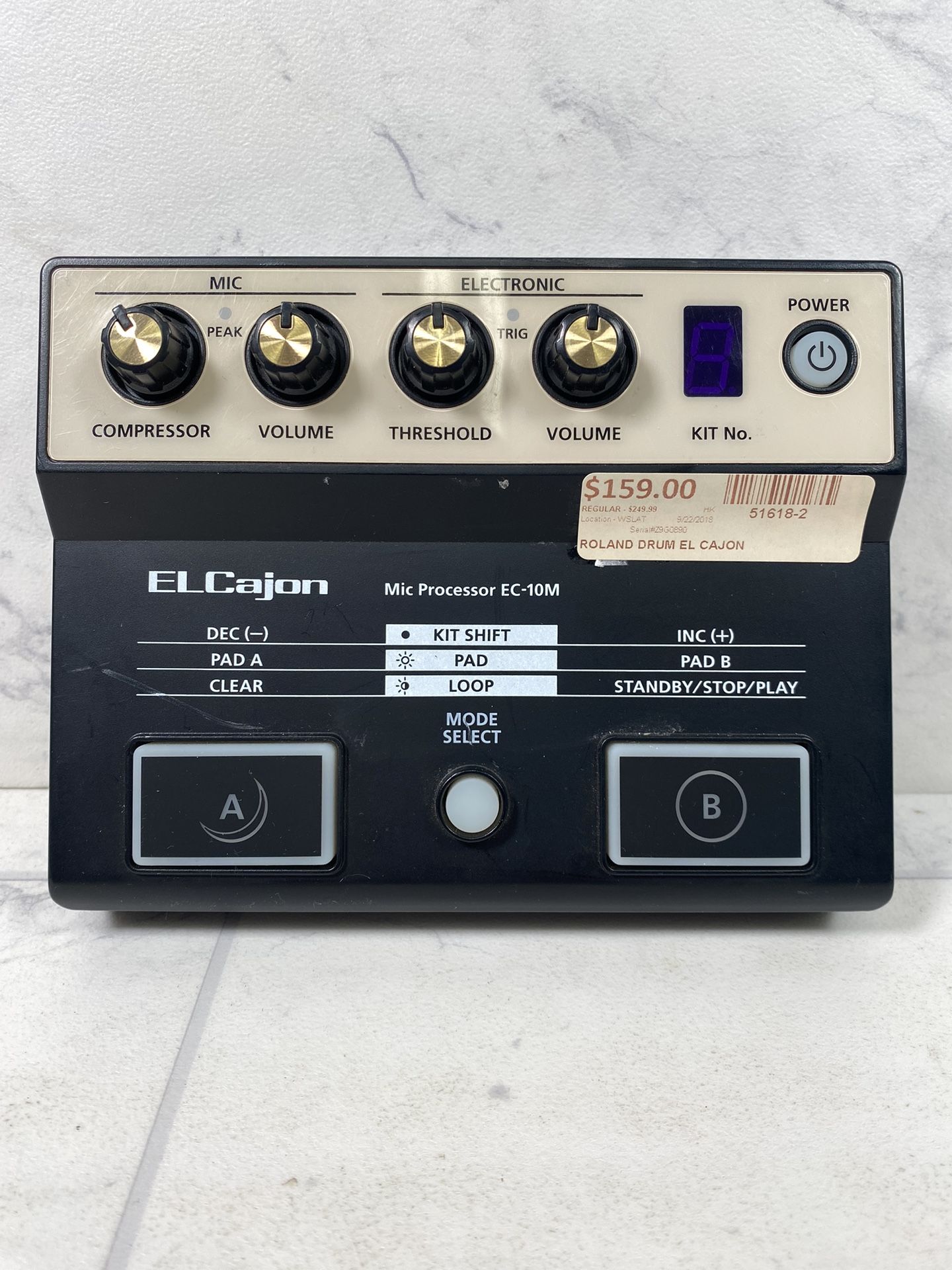 Roland ELCajon Mic Processor EC-10M (51618-2)
