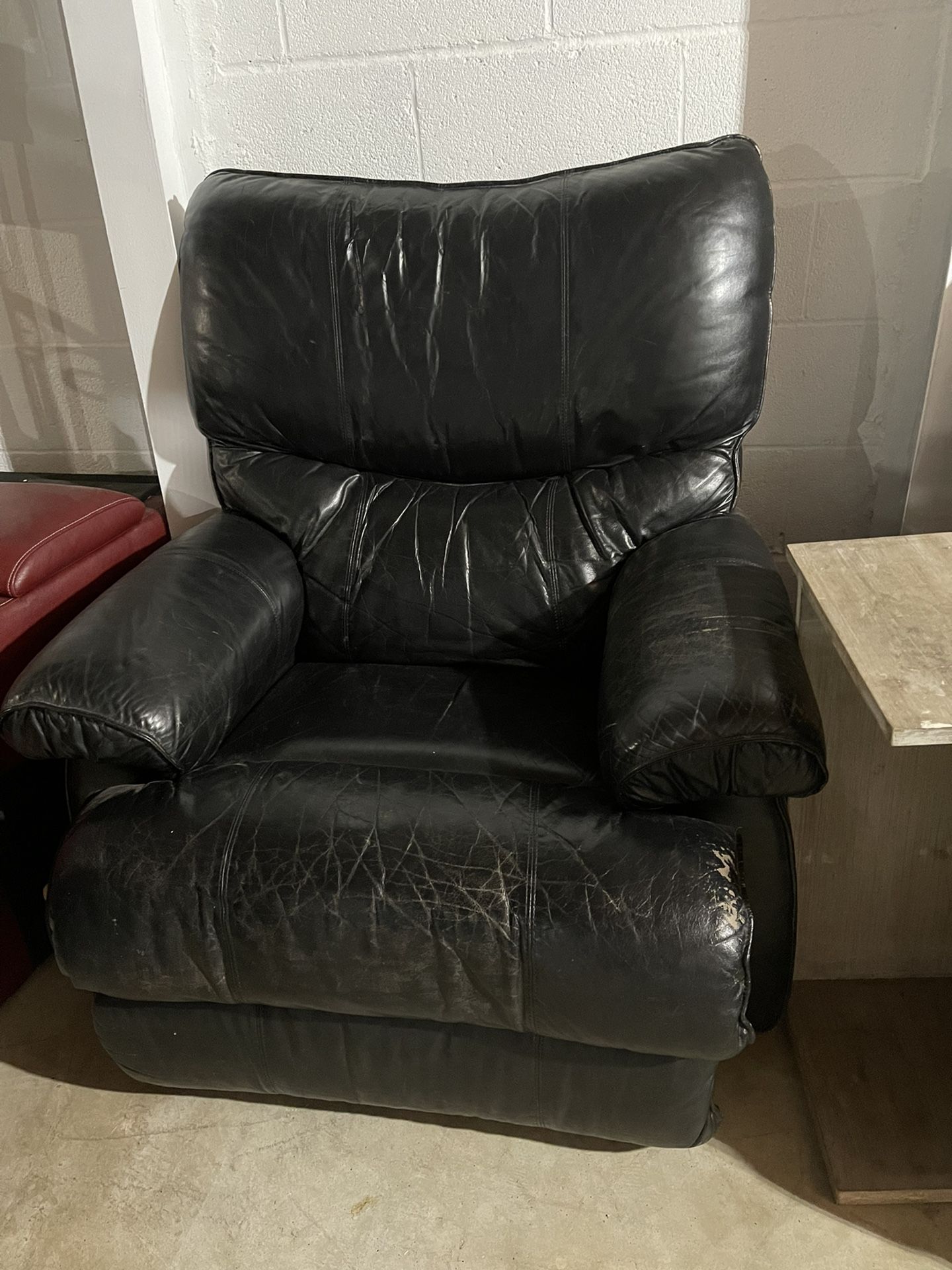 Leather Recliner 