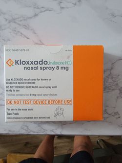 Kloxxado nasal spray