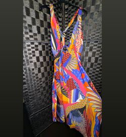 Brand New (Size 1XL) Multicolor Flower Dress