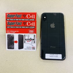 🔥🔥⌚️iphone X 64gb Fsctory Unlcked With Warranty 