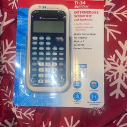 TI34 Multiview Intermediate Scientific With Math Print 