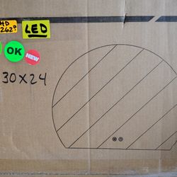 Bathroom Mirror Led Light Anti Fog 30 X 24