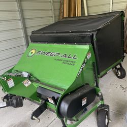 Sweep All Lawn And Turf Sweeper