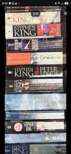 Stephen king paperbacks, $7 - $10 each