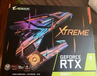 New Gigabyte Aorus Nvidia Geforce RTX 3080 Ti Xtreme Master Edition 12GB Graphic Card GPU