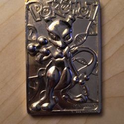Gold-Plated Mewtwo Card