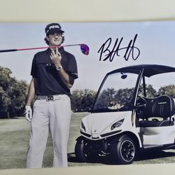 Bubba Watson Signed 8x10 Photo – Masters Champion PGA Golf Autograph w/ COA