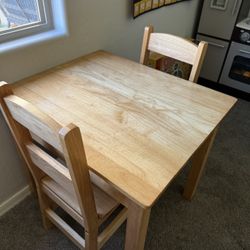 Melissa & Doug Solid Wood Kids Table & Chairs