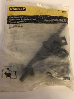 Stanley Glide Action Bolt