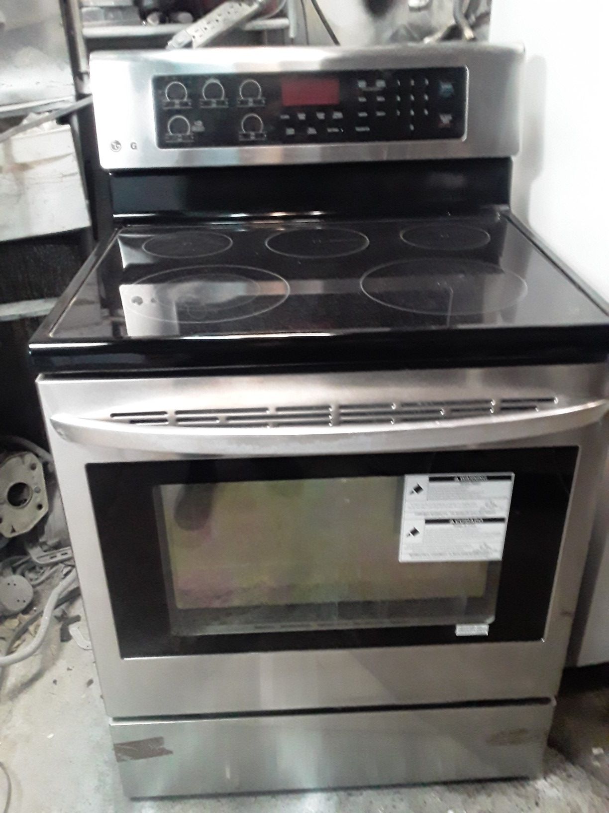 Stove electric 220 V Samsung