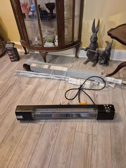 Brand new wall mounted infrared heater including remote