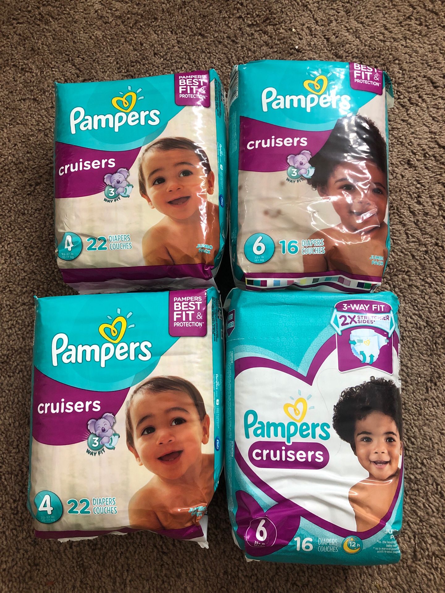 Pampers Cruisers 4 and 6
