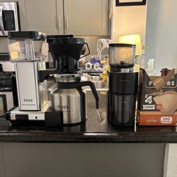 Technivorm Moccamaster Coffee machine and Burr Grinder 