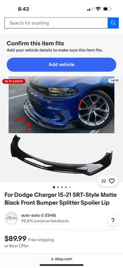Front Lip  Bumper 