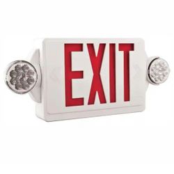 Lithonia Lighting
Contractor Select LHQM Series 120/277-Volt Integrated LED White and Red Exit Emergency Combo W/9.6V BTRY