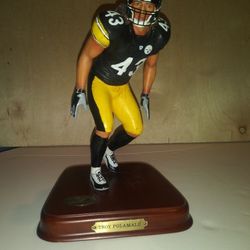 Pittsburgh Steelers Troy Polamalu statue