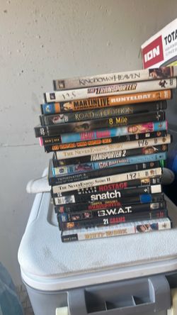 Stack of DVDs