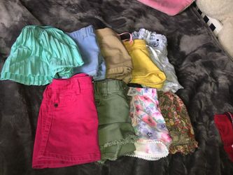 Girls toys shoes and clothes